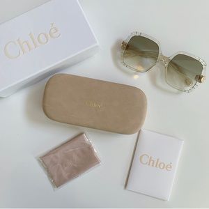 CHLOÈ Vera Sunglasses in Champagne